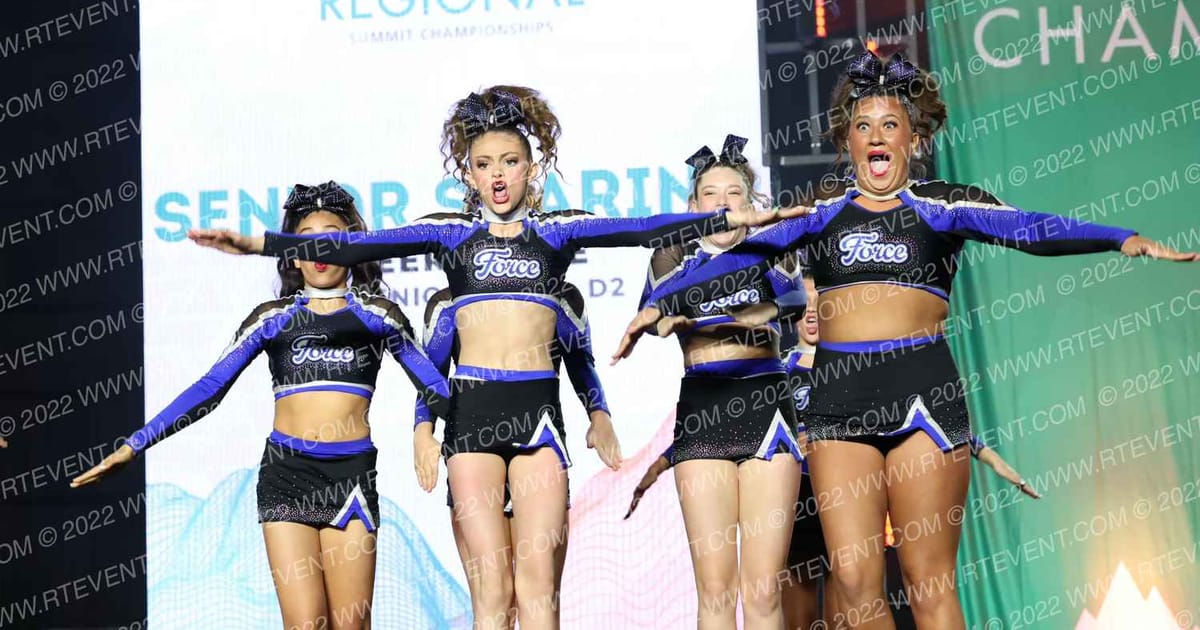 Cheer Force Senior Soaring · The West Regional Summit