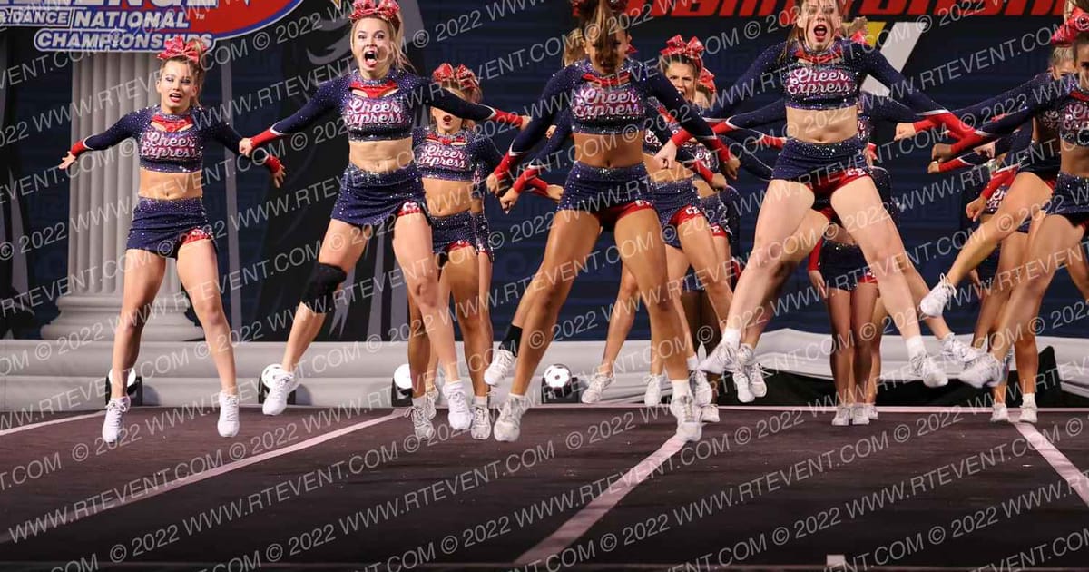 Cheer Express Allstars Bombshells · ASC Clash of the Titans Tampa Photo
