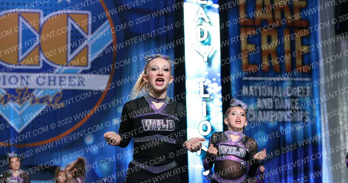 WILD All Stars Lady Lions · Lake Erie National Cheer and Dance Championships