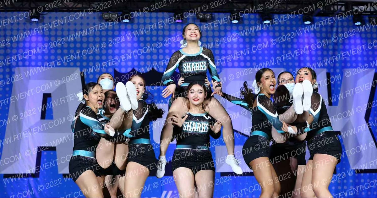 Cheer Sport Sharks - Vancouver Stealth Sharks · Sea to Sky