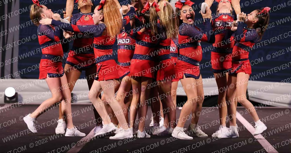 RADD Cheer Blue Angels · ASC Clash of the Titans Tampa Photo