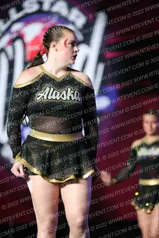 Alaska Golden Heart Cheerleading Heatwave