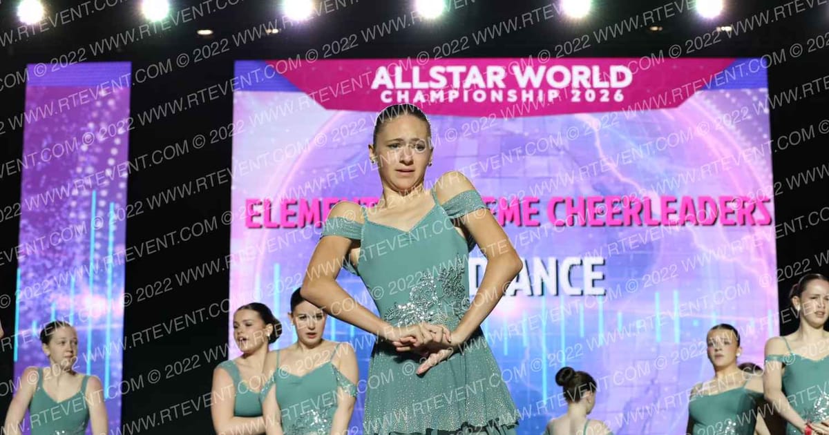 Elements Extreme cheerleaders Radiance · All Star World Championships Thursday