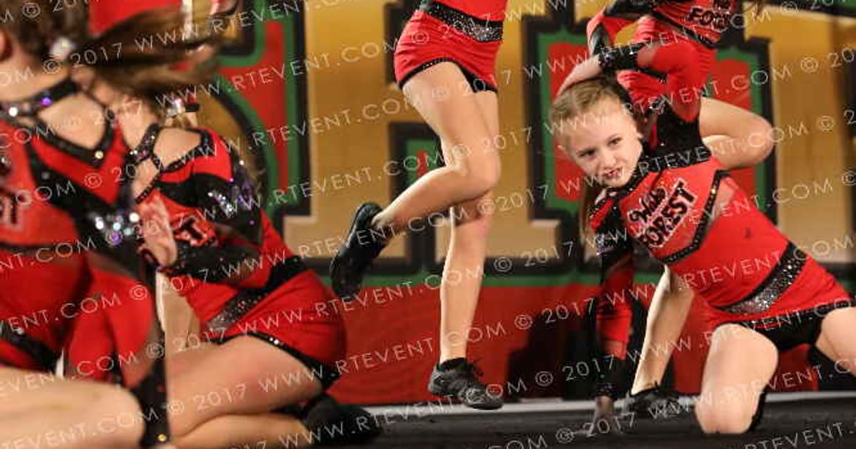 Wake Forest All Stars Red Wolves · American Cheer Power Gatlinburg