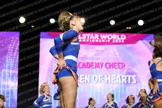 Academy cheer Queen of hearts