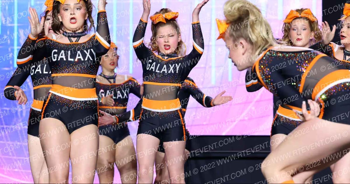 Galaxy Cheerleaders COMETS · All Star World Championships Thursday