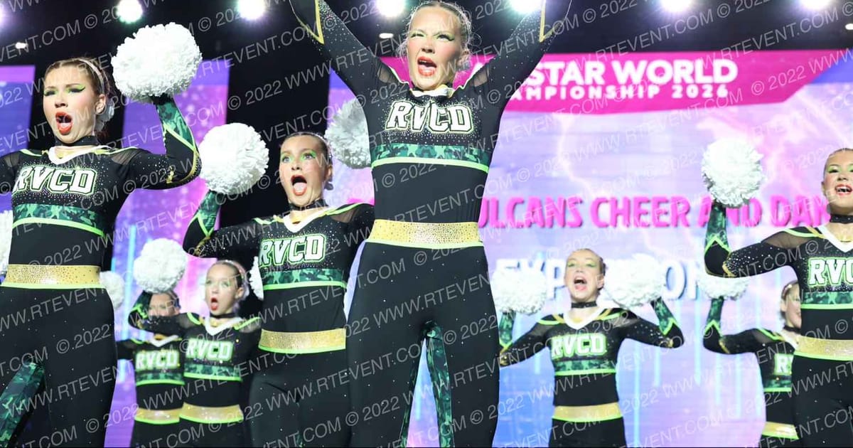 Royal Vulcans Cheer and Dance EXPLOSION · All Star World Championships Thursday