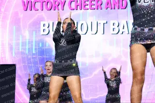 Victory Cheer and Tumble Burnout Babes