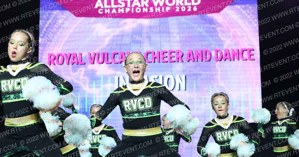 Royal Vulcans Cheer and Dance INVASION · All Star World Championships Thursday