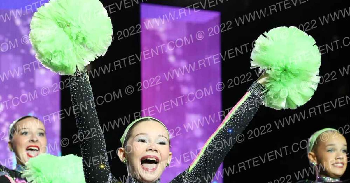 Champion Dance & Cheer Lime · All Star World Championships Thursday