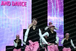 CCD Clarets cheer and dance Rage