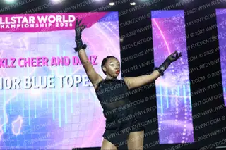 SPARKLZ CHEER AND DANZ Junior Blue Topez