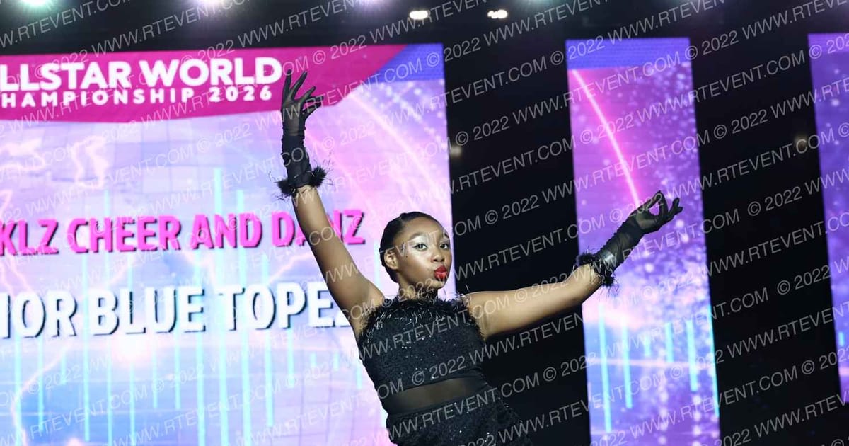 SPARKLZ CHEER AND DANZ Junior Blue Topez · All Star World Championships Thursday