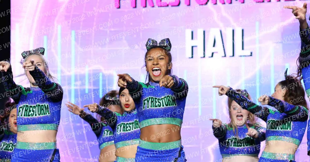 Fyrestorm Cheer Hail · All Star World Championships Thursday