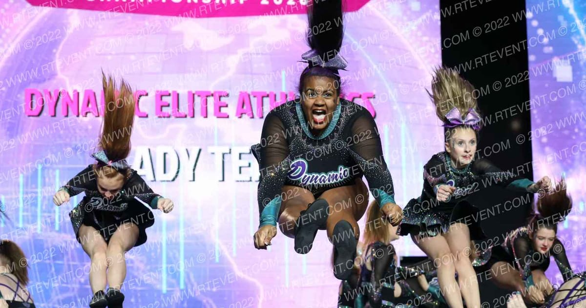 Dynamic Elite Athletics Lady Teal · All Star World Championships Thursday