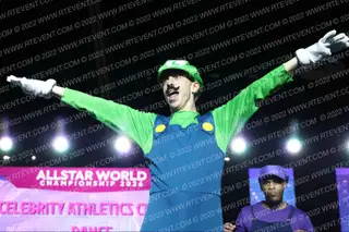 Celebrity Athletics Cheer & Dance Mario party