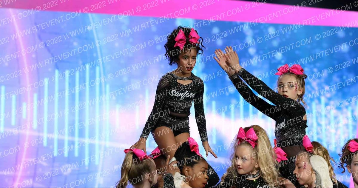 Sanford All-Star Cheerleading Pink · All Star World Championships Thursday