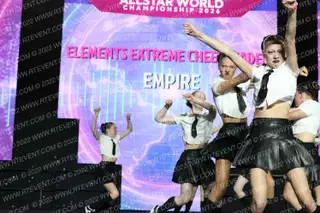 Elements Extreme cheerleaders Empire