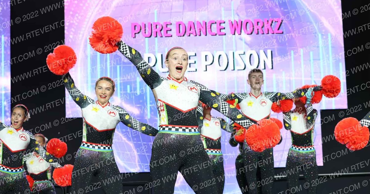 Pure Dance Workz Pure Poison · All Star World Championships Thursday