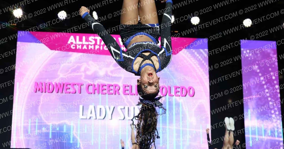 Midwest Cheer Elite Toledo Lady Suns · All Star World Championships Thursday