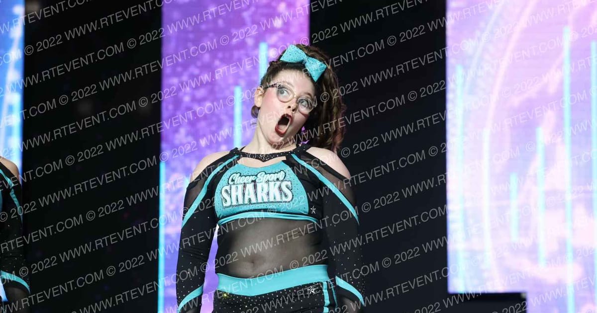 Cheer Sport Sharks Aqua · All Star World Championships Thursday