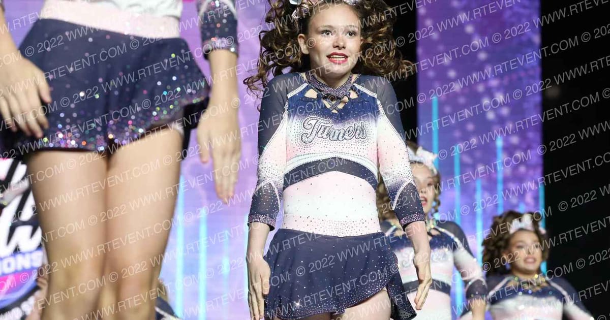 Turners All Star Cheerleading Electric Blue · All Star World Championships Thursday