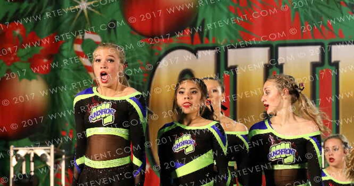 PunchFront Cheer Lady Lava · American Cheer Power Gatlinburg