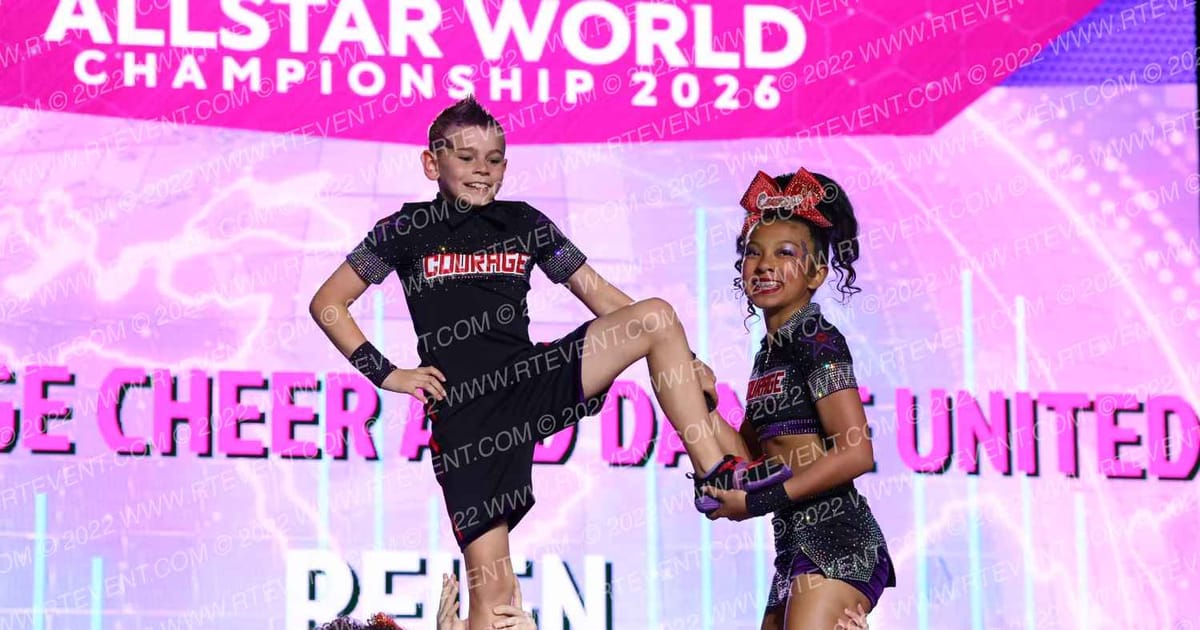 Courage Cheer and Dance United Reign · All Star World Championships Thursday