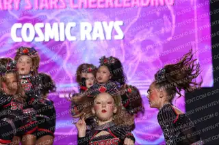 Calgary Stars Cheerleading Cosmic Rays