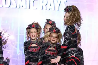 Calgary Stars Cheerleading Cosmic Rays
