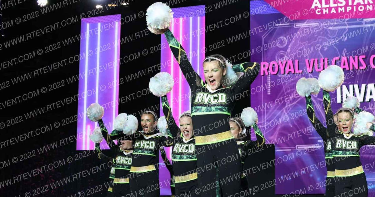 Royal Vulcans Cheer and Dance INVASION · All Star Worlds Friday