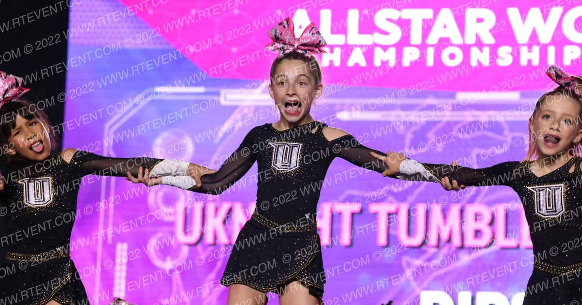 UKnight Tumble and Cheer Pips · All Star Worlds Friday