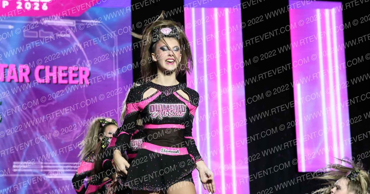 Diamond All Star Cheer Kiss · All Star Worlds Friday