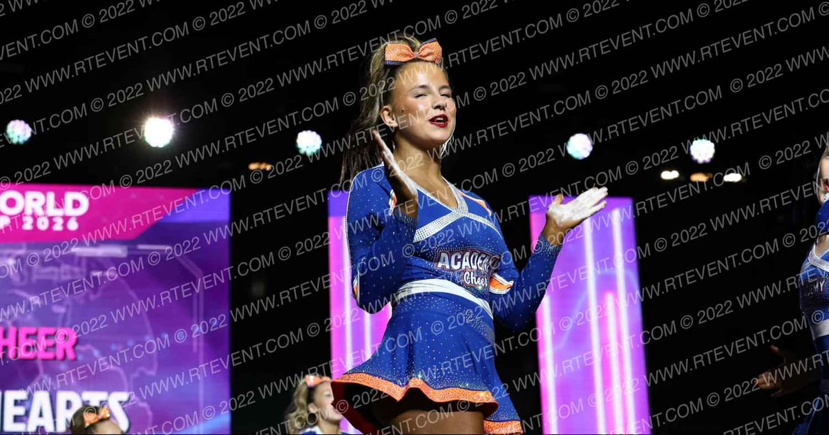 Academy cheer Queen of hearts · All Star Worlds Friday