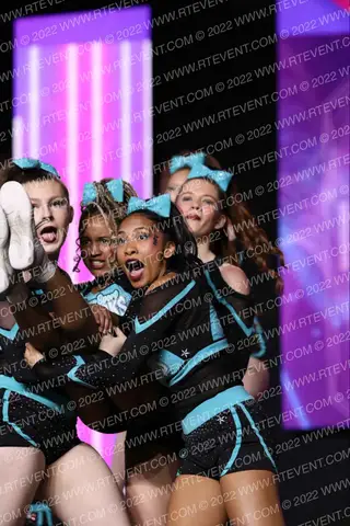Cheer Sport Sharks Aqua