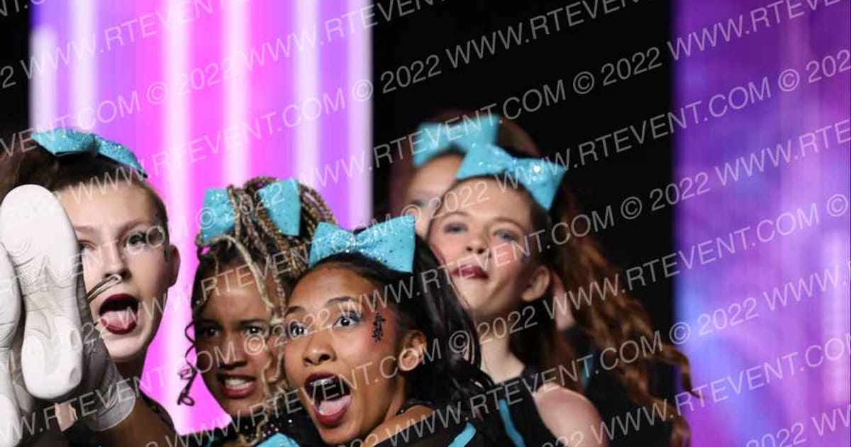 Cheer Sport Sharks Aqua · All Star Worlds Friday