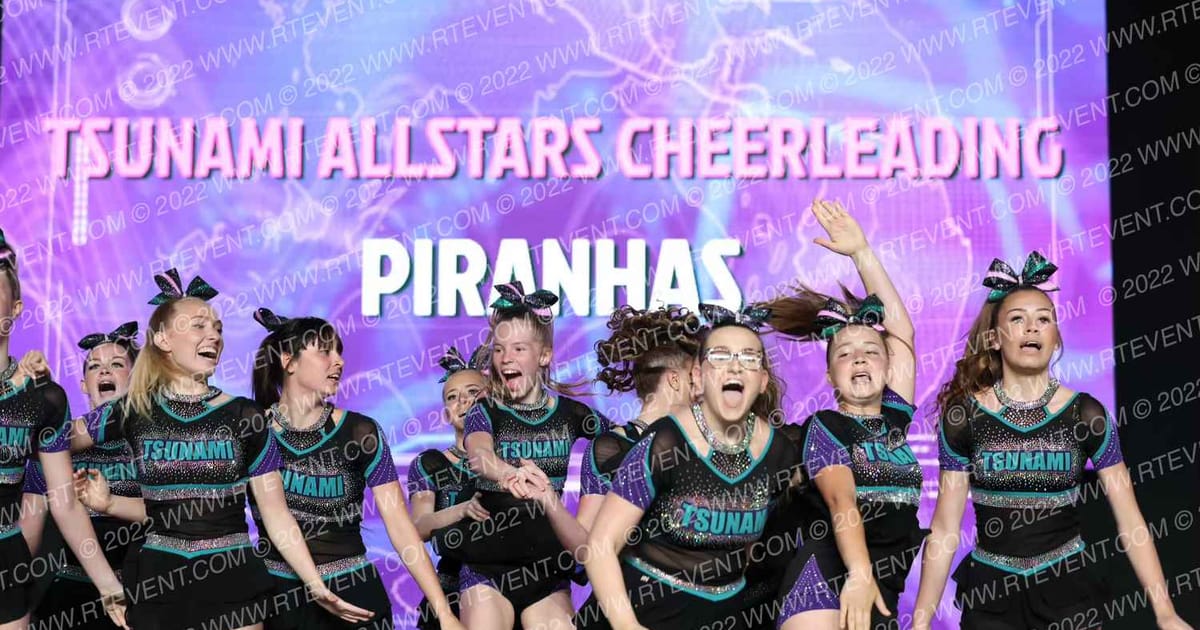 Tsunami Allstars Cheerleading Piranhas · All Star Worlds Friday