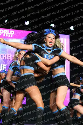 Strike Force Cheer Deja Blue