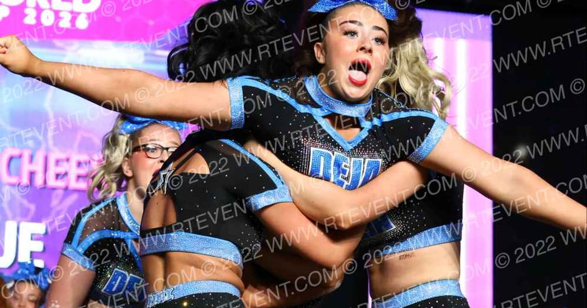 Strike Force Cheer Deja Blue · All Star Worlds Friday