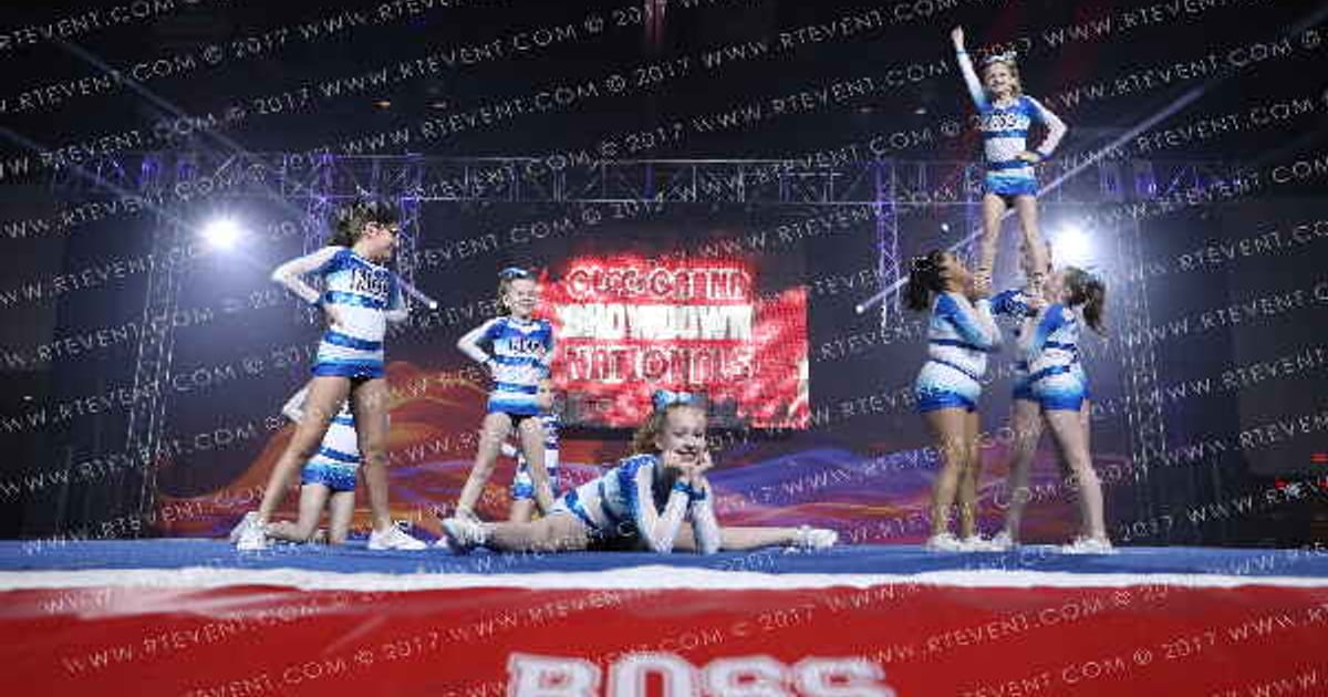 Nebraska Cheer Center Bolts · GLCC Grand Nationals