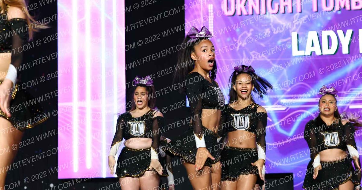 UKnight Tumble and Cheer Lady Heirs · All Star Worlds Friday