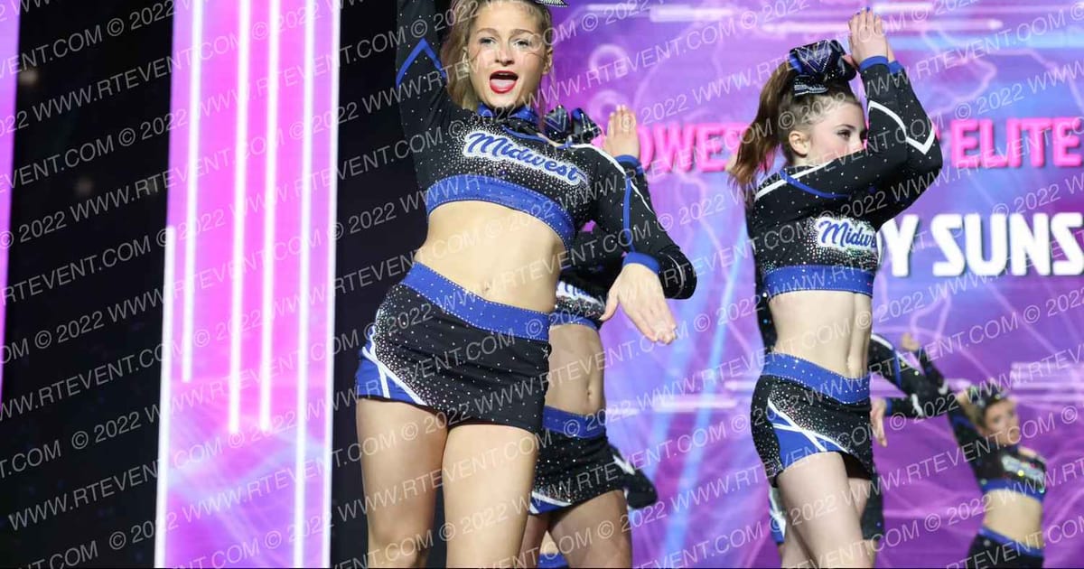 Midwest Cheer Elite Toledo Lady Suns · All Star Worlds Friday