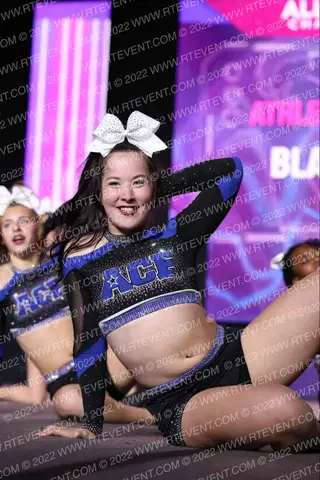Athletic Cheer Force Black Widows