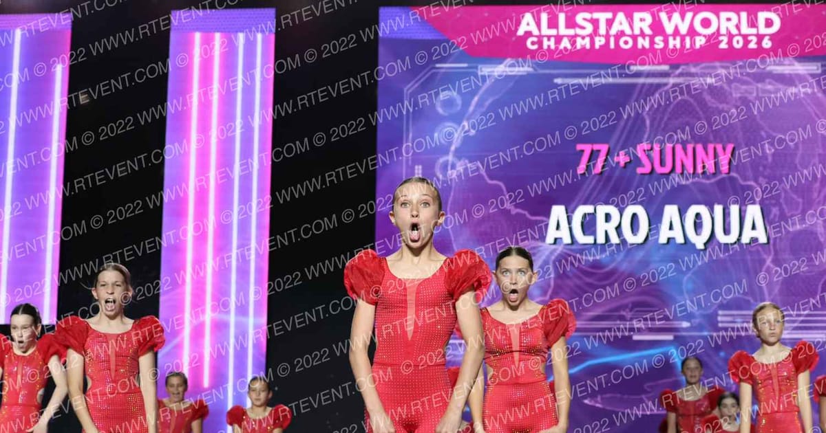 77 + Sunny Acro Aqua · All Star Worlds Friday