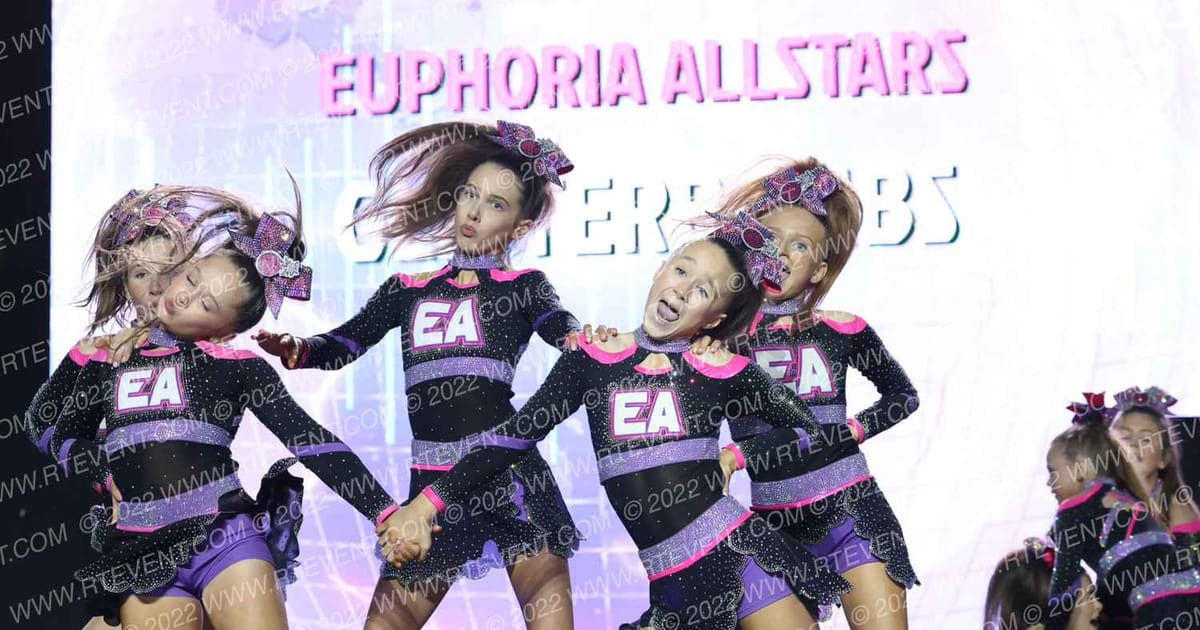 Euphoria allstars GLITTERBOMBS · All Star World Championships Saturday