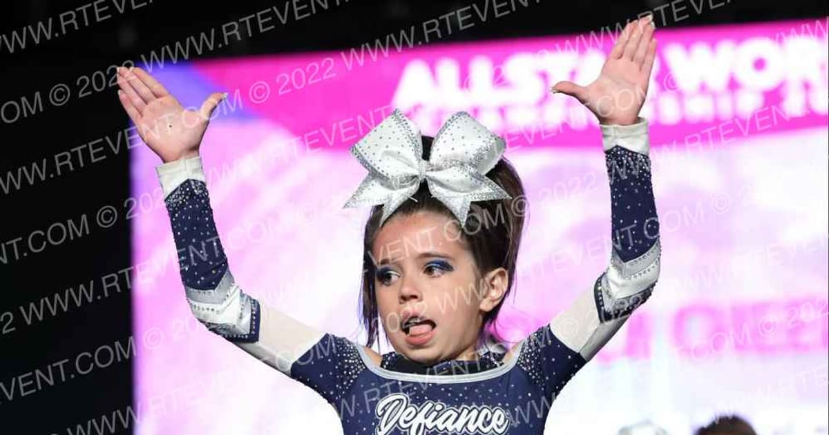 Itasca cheer Defiance · All Star World Championships Saturday