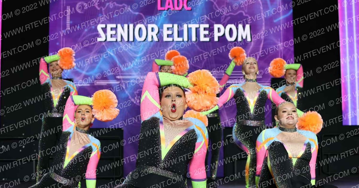 LADC SENIOR ELITE POM · All Star Worlds Friday