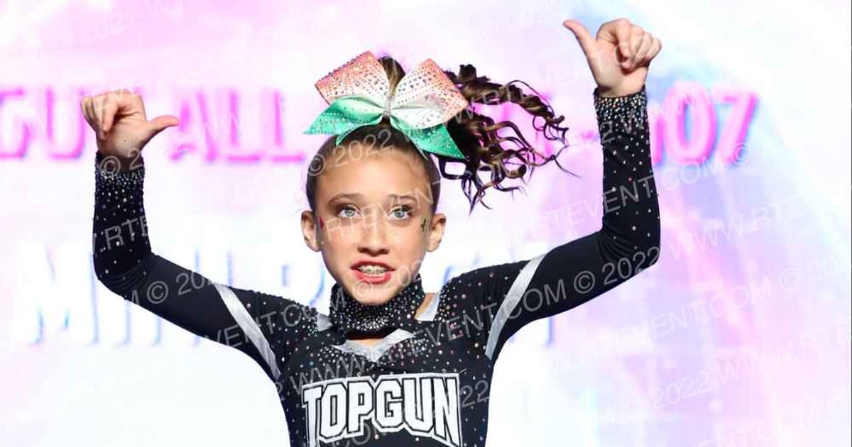 Top Gun All Stars - 407 Mini Reign · All Star World Championships Saturday