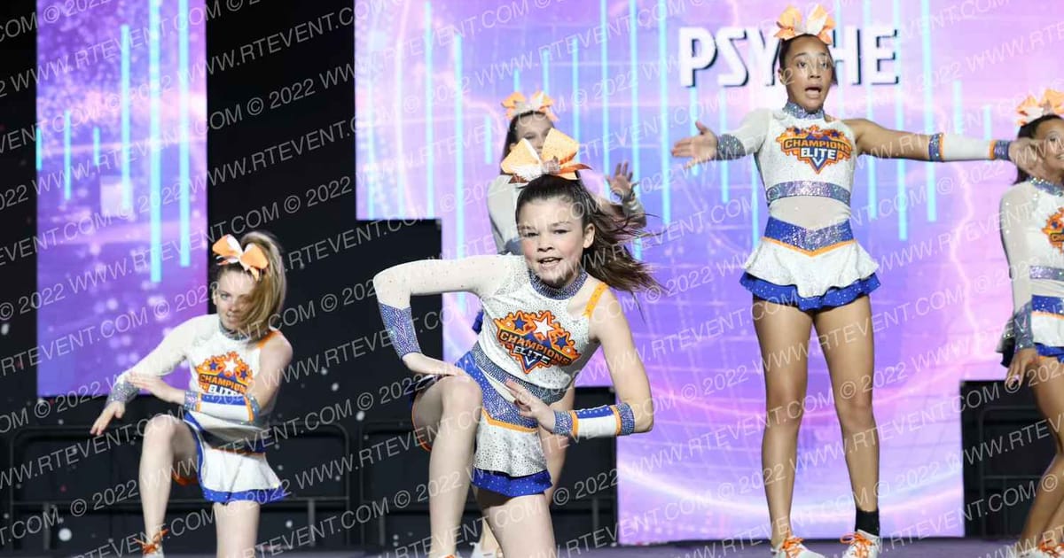 Champions Elite Allstars Psyche · All Star World Championships Saturday