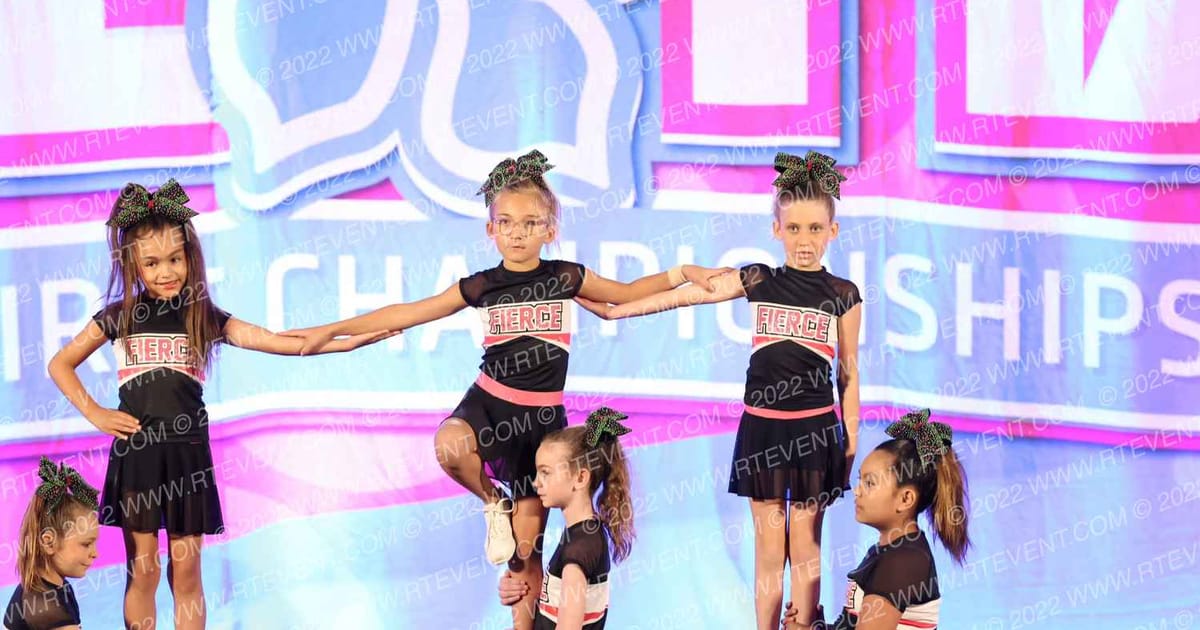 Fierce Athletics Glitter Girls · Aloha York Showdown
